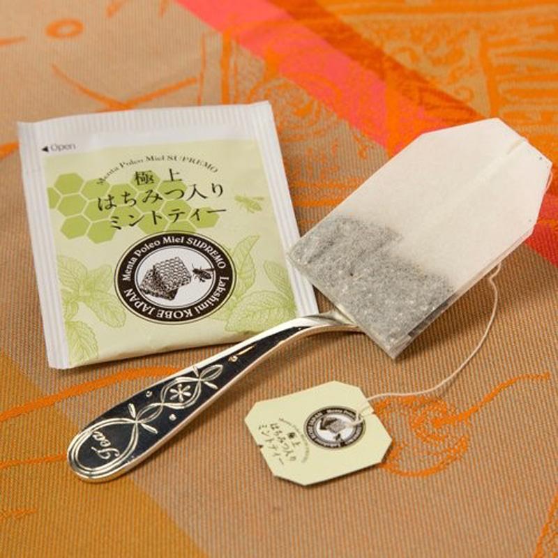 【つーぐーみ】アミン キニセント40包 Lakshimi（ラクシュミー） 極上はちみつ入り ミントティー 1.5g×25袋