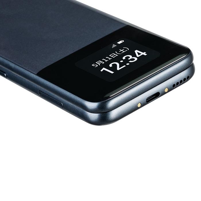 ALT ガラケー型スマートフォン『MIVE ケースマ』インディゴブラック
