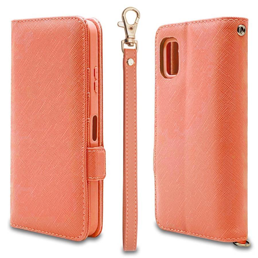 SHARP - SHARP AQUOS wish3 ピンク　ガラスフィルム　手帳型ケース付き SHARP - SHARP AQUOS wish3 ピンク ガラスフィルム 手帳型ケース