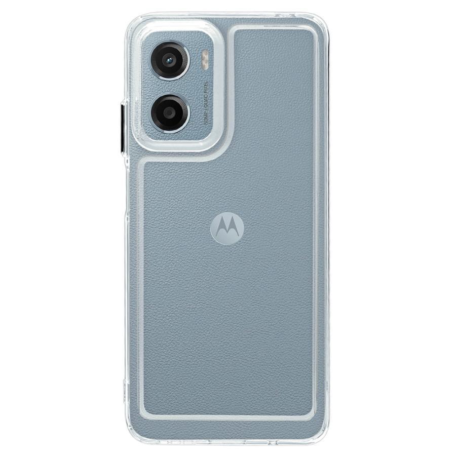 moto g g05 ハイブリッドケース TPU×PC クリア : イオンモバイル