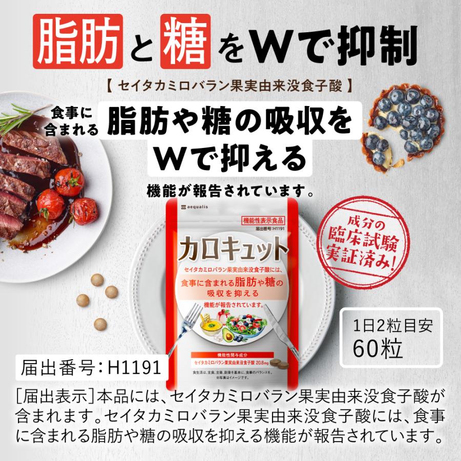 aequalis（イコリス） 脂肪や糖の吸収を抑える ダイエットサポート