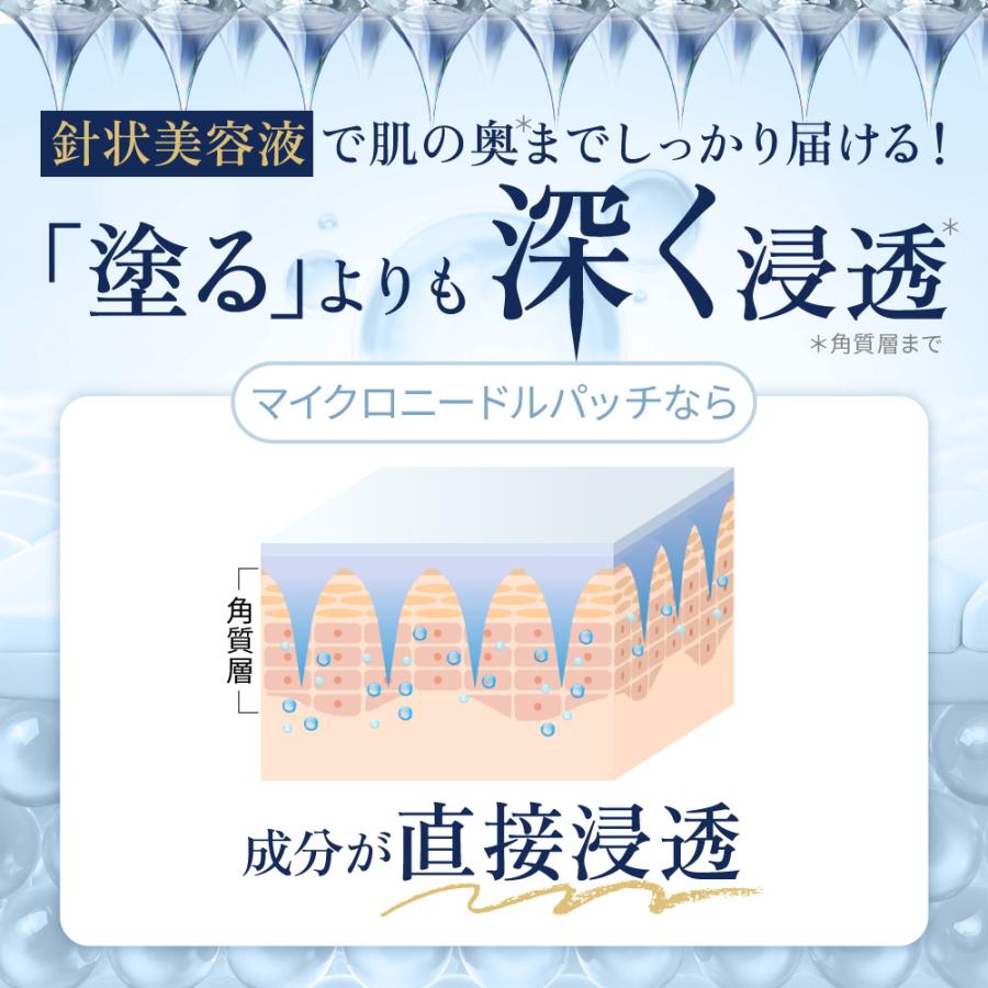 マイクロニードルパッチ 目元 パック アイパッチ ニードルパッチ レチノール ヒアルロン酸配合 3回分 ポイント利用 爆買 | ILUS | 09