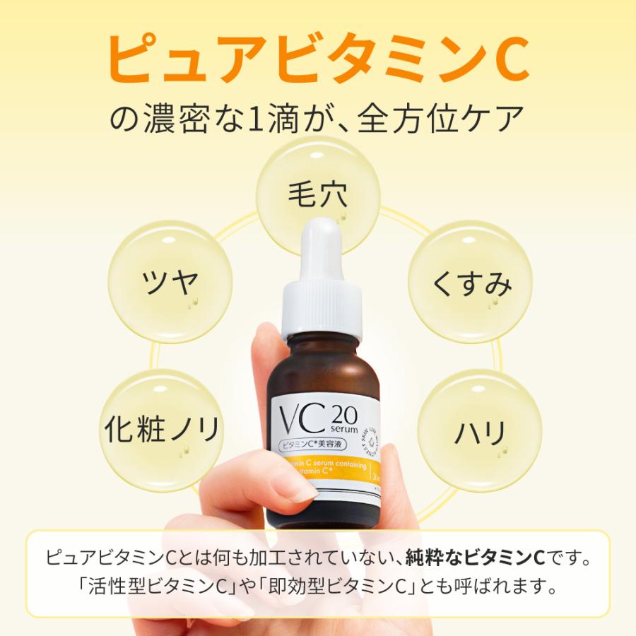 ILUS 美容液 ビタミンC美容液 高濃度 20%配合 毛穴 ビタミンC誘導体