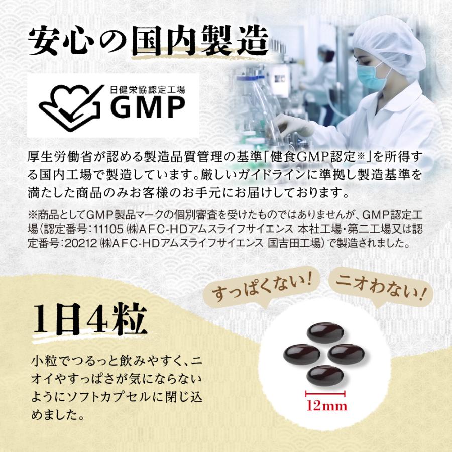 黒酢すっぽんにんにく サプリメント たっぷり贅沢卵黄 シジミ 牡蠣 7種の国産素材 30日分 120粒入 ポイント利用 爆買 | aequalis | 09