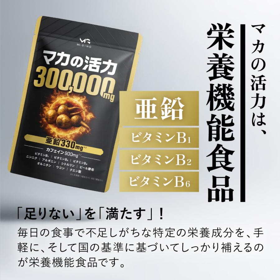 マカの活力 マカ サプリ 亜鉛 50倍濃縮 アルギニン シトルリン ビタミンB 国内製造 30日分 | aequalis | 07