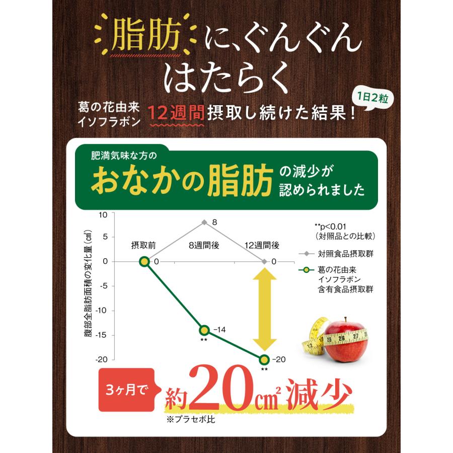 ダイエット サポート サプリ シボストン 体重 脂肪 減らす 機能性表示食品 葛の花由来イソフラボン 30日分 ポイント利用爆 爆買 | aequalis | 06