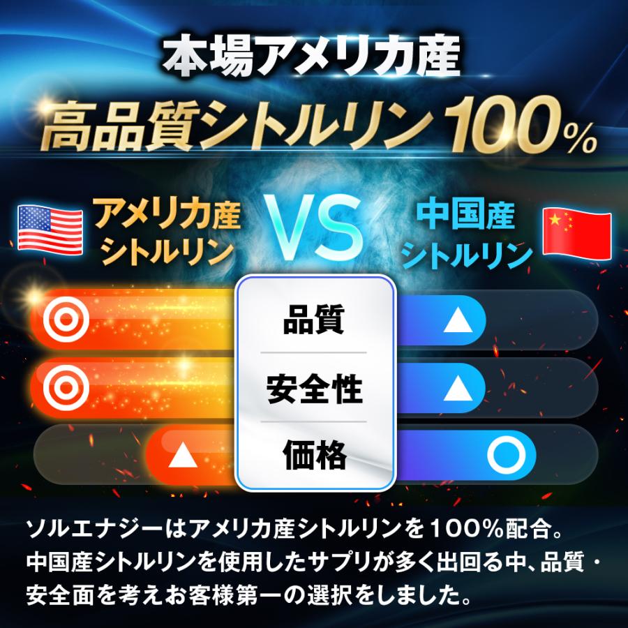 ソルエナジー シトルリン サプリメント 12袋セット 高品質シトルリン65754mg/1袋 アルギニン 亜鉛 マカ  栄養機能食品 180粒/1袋 爆買 | Mr.GINO | 04