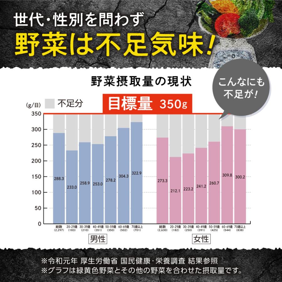 野菜サプリ ベジーグッド 国産野菜サプリ 24種類の野菜 スーパーフード マルチビタミン 野菜不足 30日分 ポイント利用 爆買 | aequalis | 07