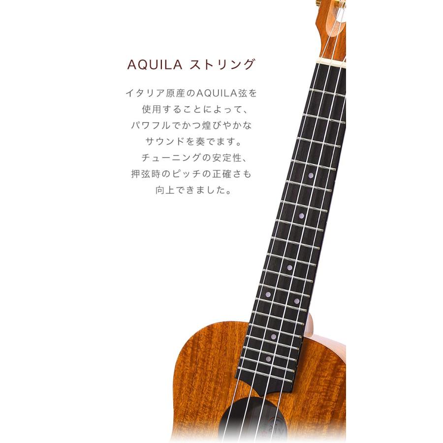 ELVIS エルビス ウクレレ コンサートサイズ ハワイアンコア材 スロ