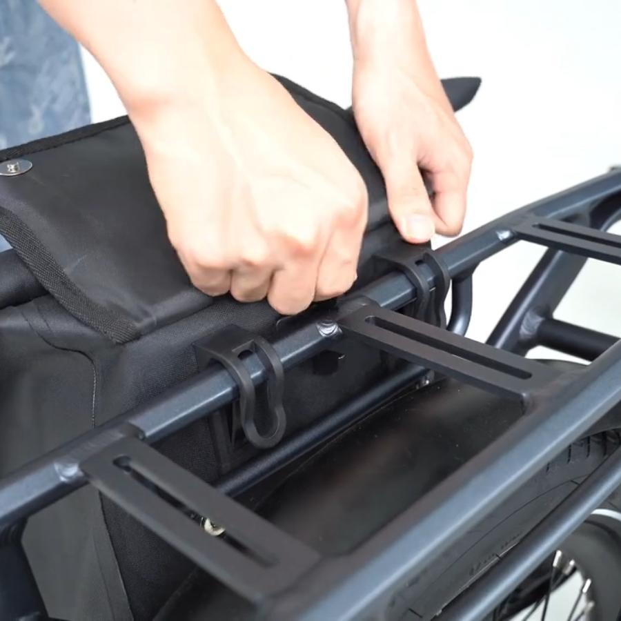 ADO 自転車 パニアバッグ 大型カジュアルバックパック Backpack Luca