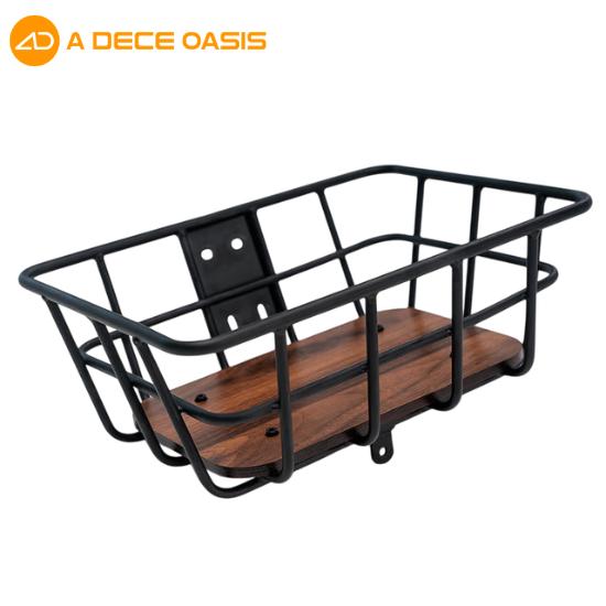 ADO 自転車 AIR 28 PRO/AIR 28 専用フロントバスケット ブラック