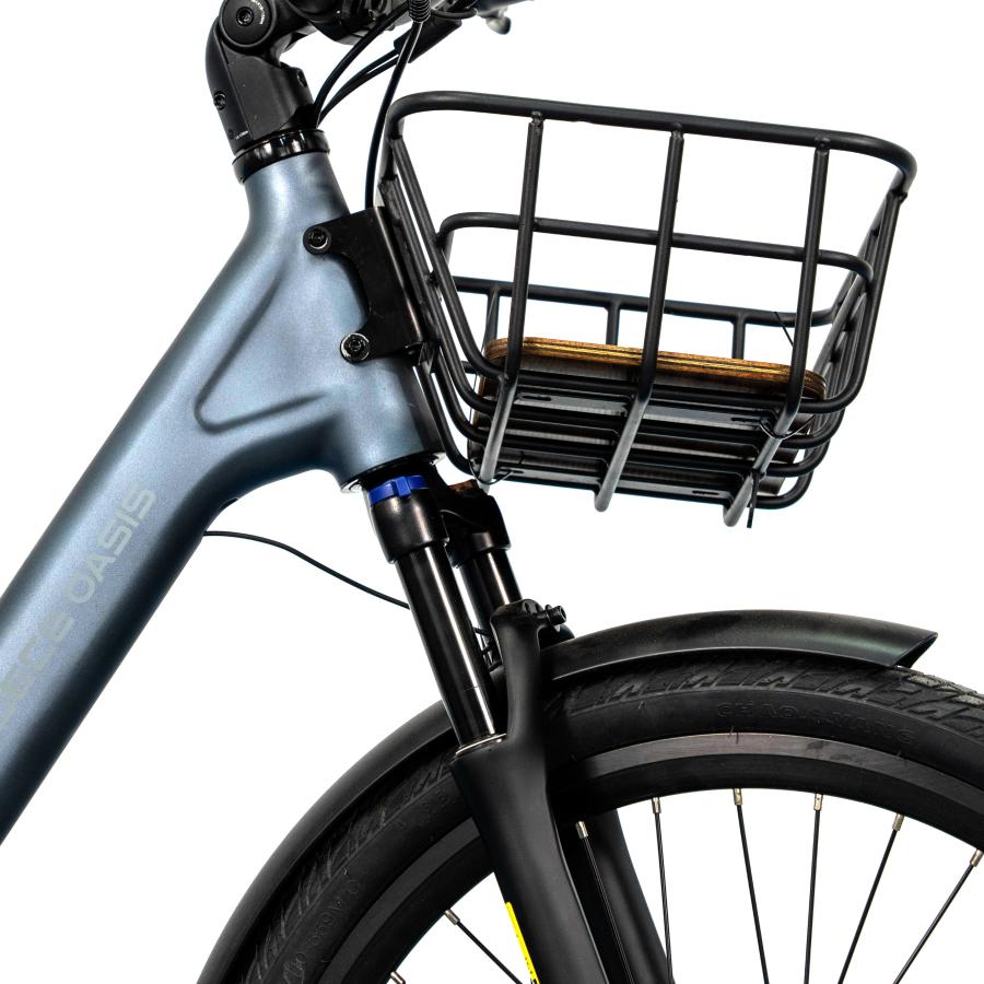 ADO 自転車 AIR 28 PRO/AIR 28 専用フロントバスケット ブラック