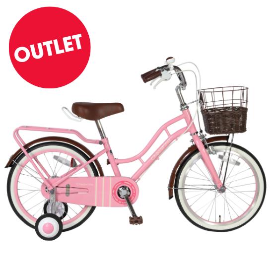 未使用 16インチキッズバイク 16型子供用自転車 ピンク 籐風 未使用 16インチキッズバイク 16型子供用自転車 ピンク 籐風