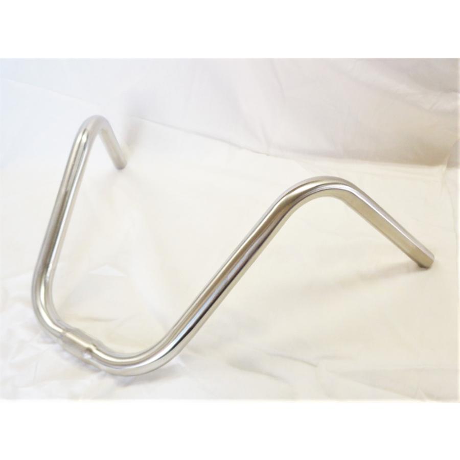 未使用 自転車 ステンレス製 ハンドル カマキリハンドル カマキリ