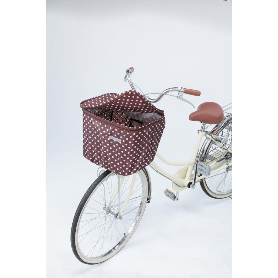 Keia＋（ケイアプラス） 自転車 2段式前カゴカバー ゴム留め式