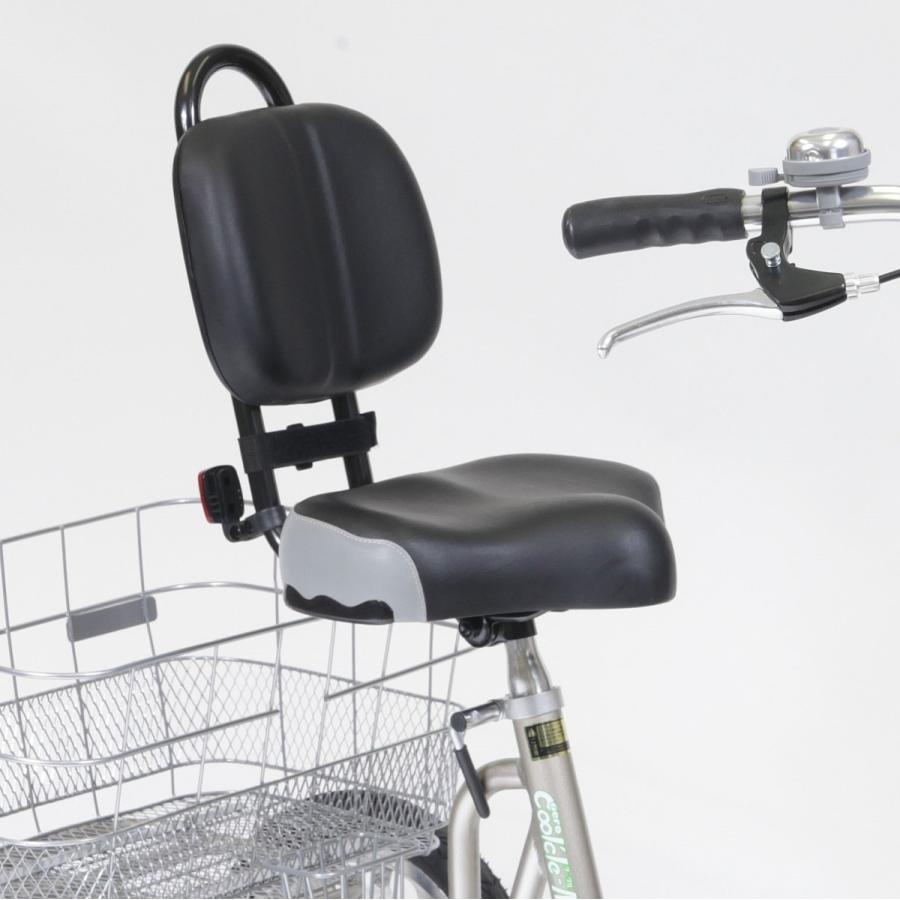 シニア四輪自転車 エアロ クークルM2 TB-M14 シニア向け 四輪自転車 エアロクークルM2 シルバー 空気入れ不要