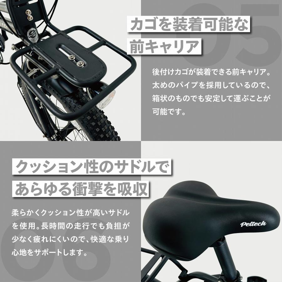 PELTECH ペルテック 20型 6段変速付折り畳み電動アシスト自転車 PELTECH ペルテック 20型 6段変速付折り畳み電動アシスト自転車