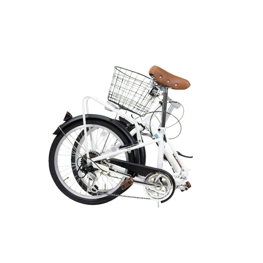パンクしない 20型オールインワン折り畳み自転車 6段変速 LED パンクしない 20型オールインワン折り畳み自転車 6段変速 LED