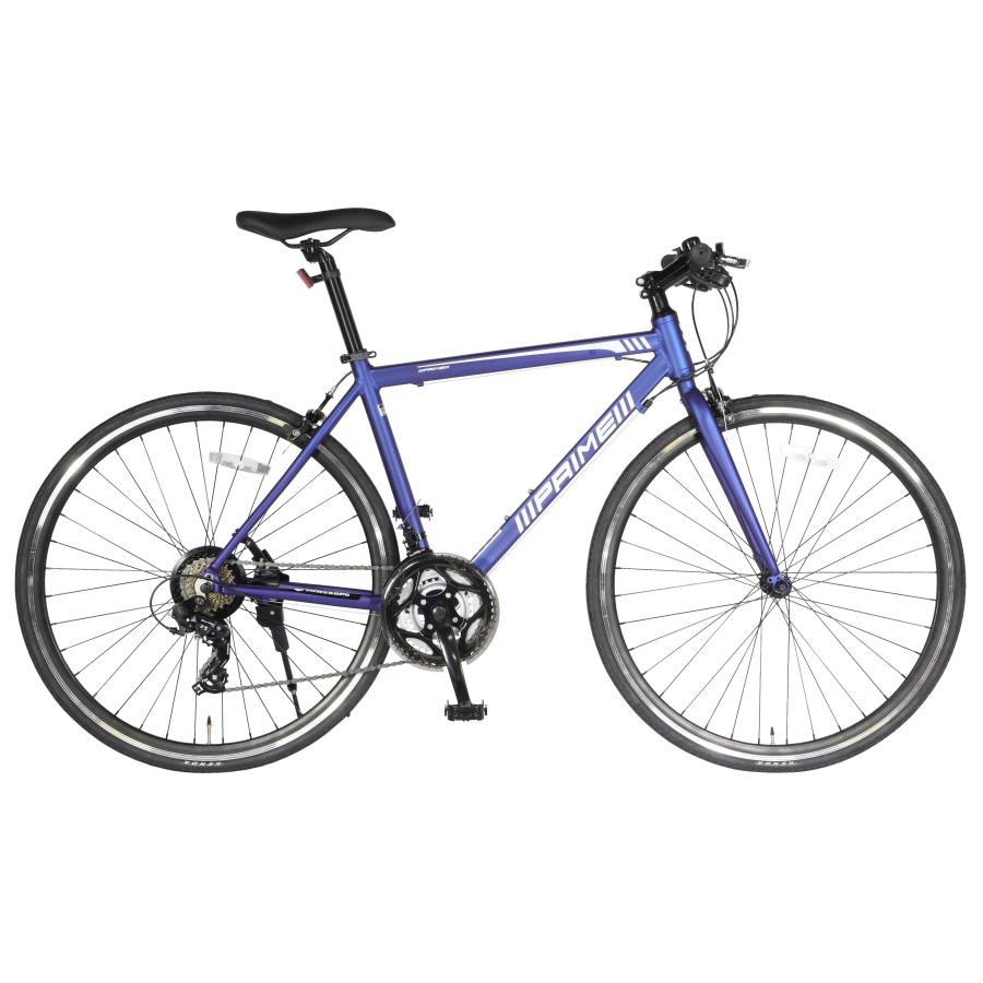 COURAGE 700cシティクロスバイク アルミ/7speed/ブルーxブラック