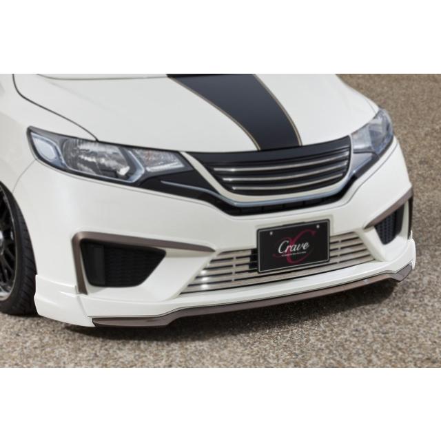 Crave｜フィット3（GP5/GP6,GK3〜6）フロントスポイラー クレイヴ : K