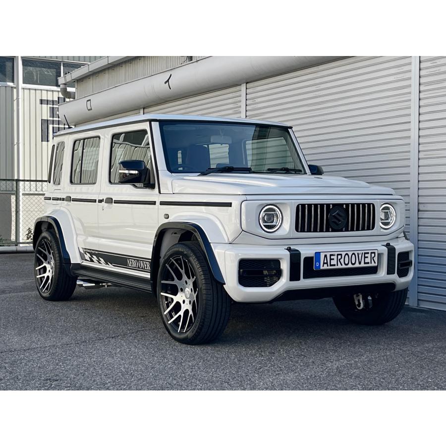 AERO OVER G62L｜JC74W ジムニーノマド 5ドア車用 サイドモール