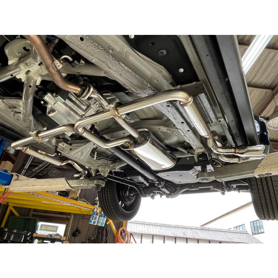 G62L ノマド｜ボディキット専用 車検対応左右サイド4本出しマフラー