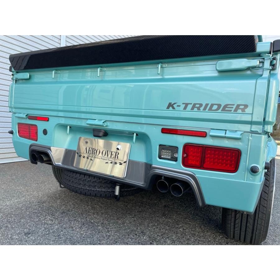 かめとんぼさん専用　エクストラスピード フロントリアセット K-TRIDER | S500P系ハイゼットトラック/ジャンボ前期・中期用 リア