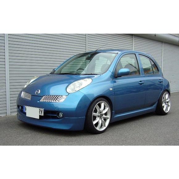AERO OVER｜日産 マーチ（K12）中期用 フロントスタイリッシュハーフ