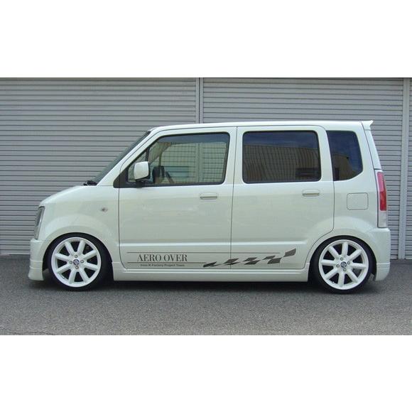 AERO OVER｜スズキ ワゴンR（MH21S）スタイリッシュサイドスカート