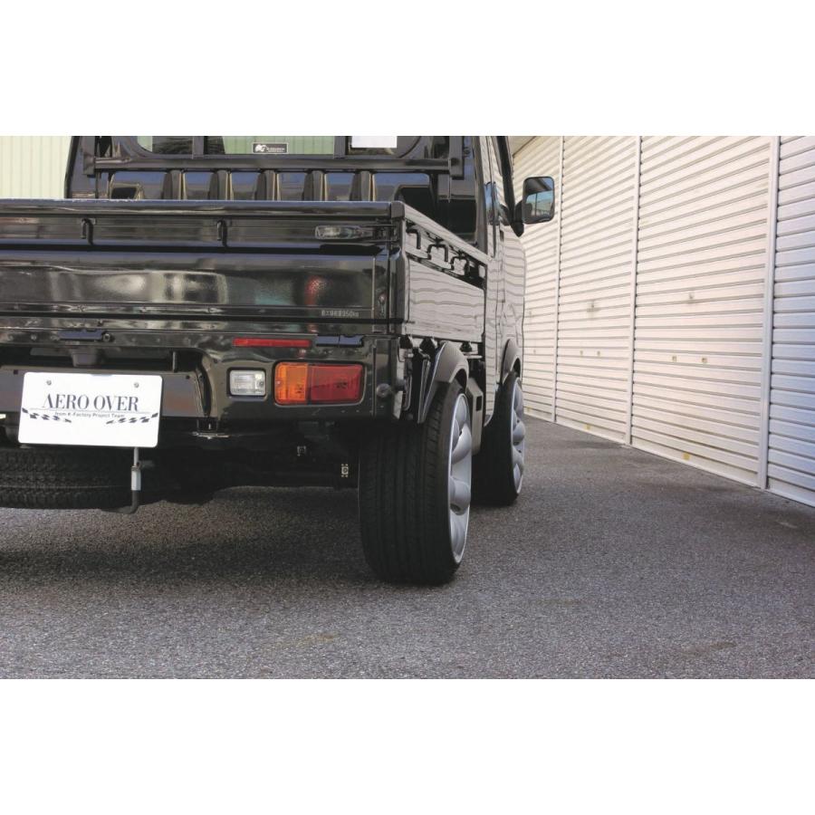 s500p ハイゼットジャンボ　オーバーフェンダー オーバーフェンダー [ABS製/片側9mmワイドタイプ] S500P/S510P