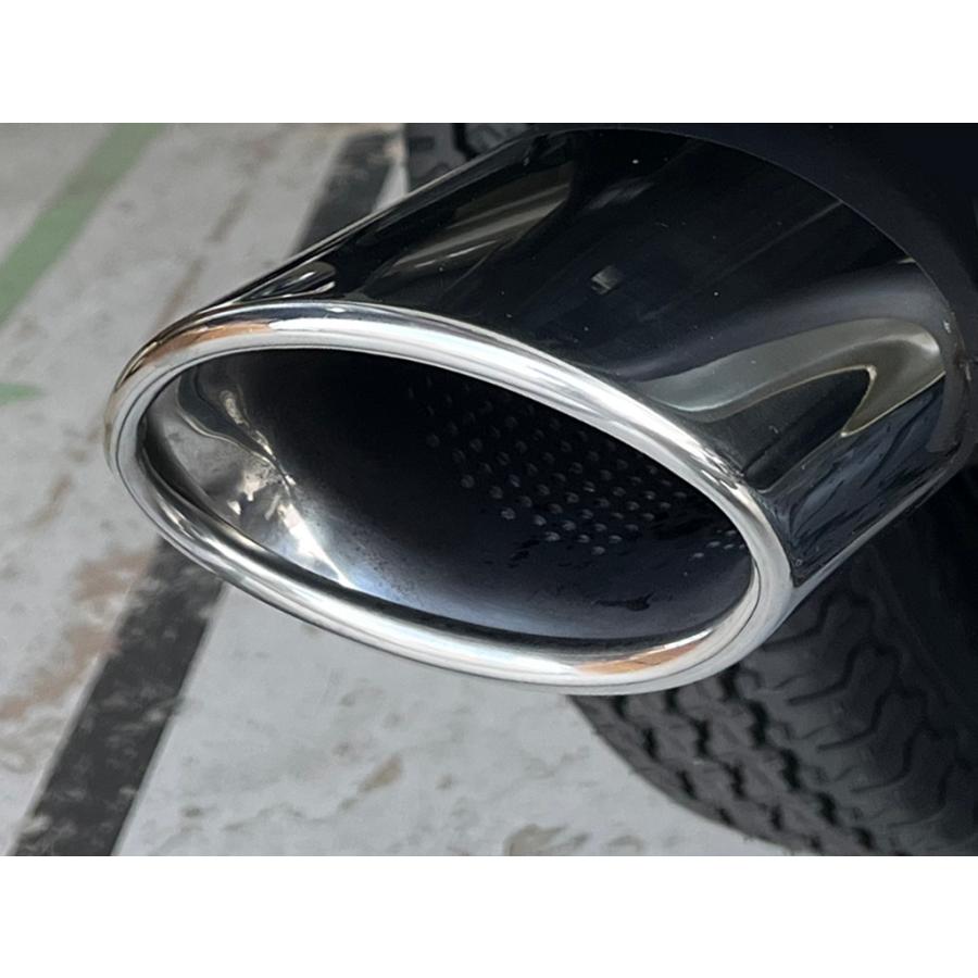 K-TRIDERボディキット用 純正マフラー対応左右出しマフラーカッター