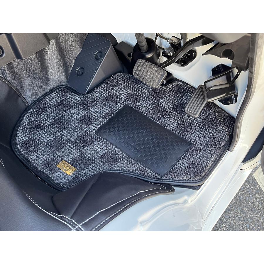 KARO x AERO OVER フロアマット（グランウーリープライム：左右セット 