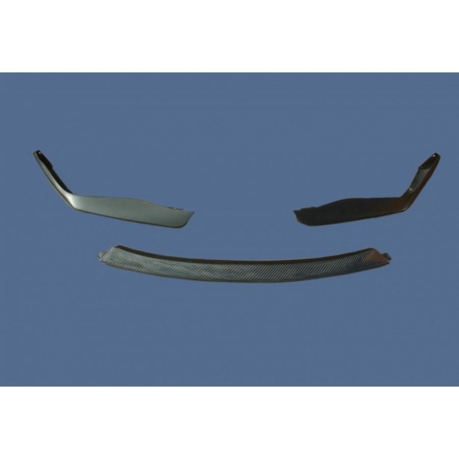 レクサス IS 20前期 3分割 カーボンリップスポイラー : エアロ  