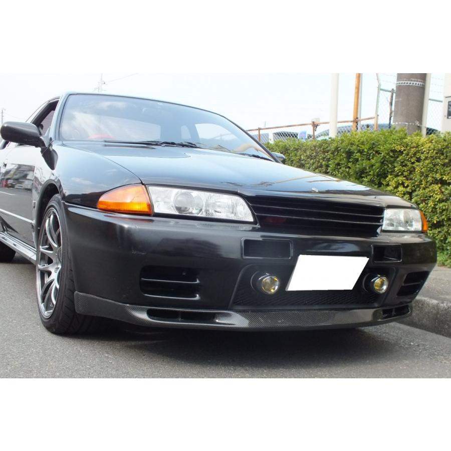 スカイライン BNR32 カーボンリップスポイラー : エアロ