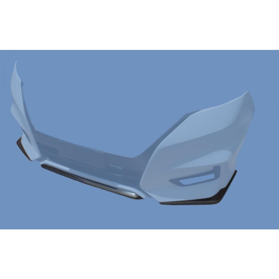 セレナ ハイウェイスター C27前期 3分割 カーボンリップスポイラー