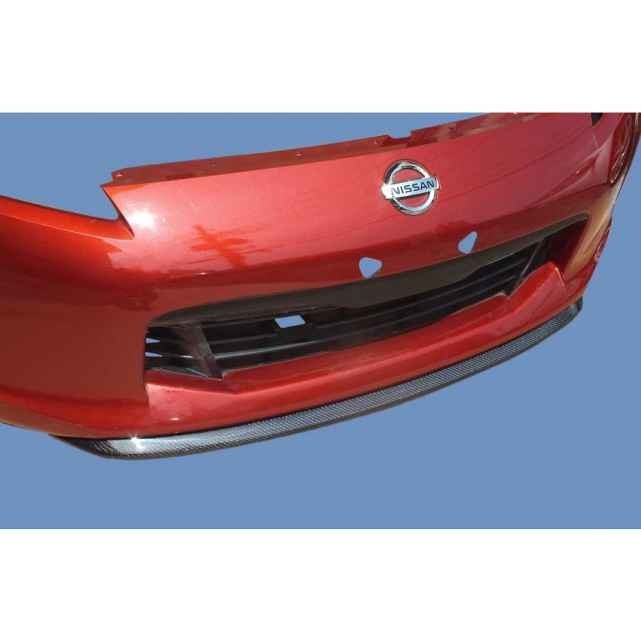 フェアレディZ Z34 中期 カーボンセンターリップスポイラー