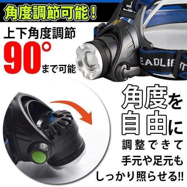新しいブランド ヘッドライト ヘルメット用 頭用 固定 電池式 強力照射 ズーム機能搭載 防水 0m先まで照らす Ledヘッドランプ 整備 釣り アウトドア 自転車 Cisama Sc Gov Br