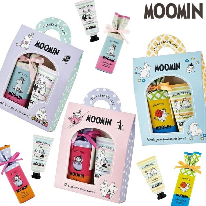 ハンドクリーム ムーミン MOOMIN バスギフトバッグ 入浴剤 セット