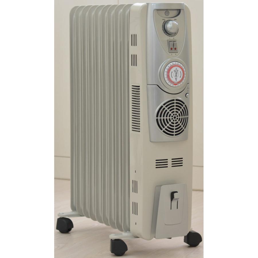 オイルヒーター ヒーター ファンヒーター 温風 おしゃれ 暖房 タイマー 急速暖房 暖房器具 暖房機 フィン 10枚 キャスター 転倒時自動off Aeru 1719 Aeru 通販 Yahoo ショッピング