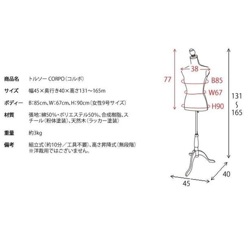 トルソー マネキン ディスプレイ オークション用 9号 商品撮影