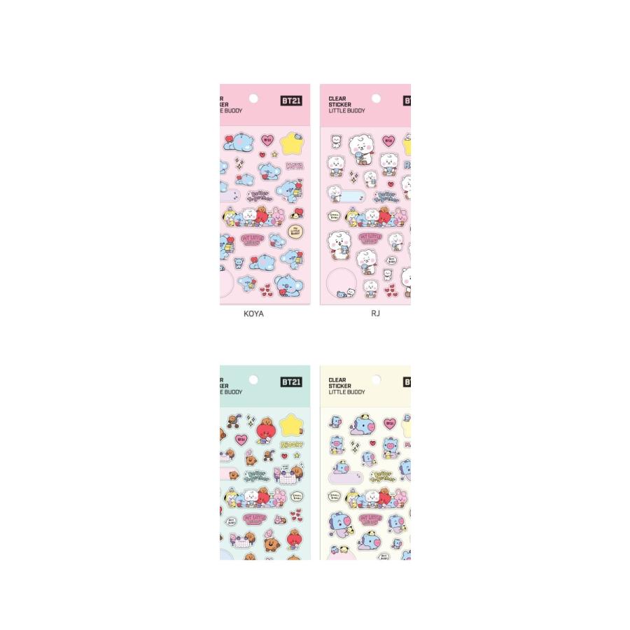 BT21 BT21 Baby Clear Sticker Little Buddy【全国送料無料】公式