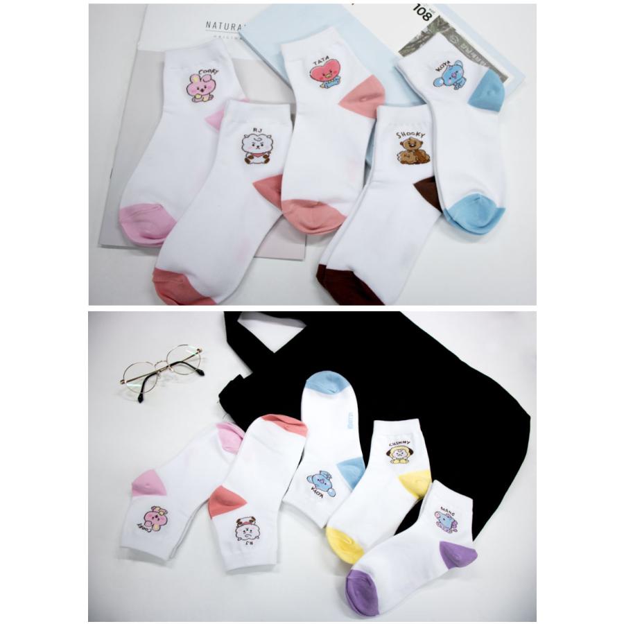 BT21 BT21 Baby Sketch Socks【送料無料】 公式 グッズ 防弾少年団