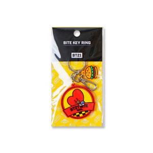 BT21 BITE Keyring【送料無料】シリコンキーリング キーホルダー シリコン素材 | BT21 | 16