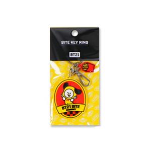 BT21 BITE Keyring【送料無料】シリコンキーリング キーホルダー シリコン素材 | BT21 | 10