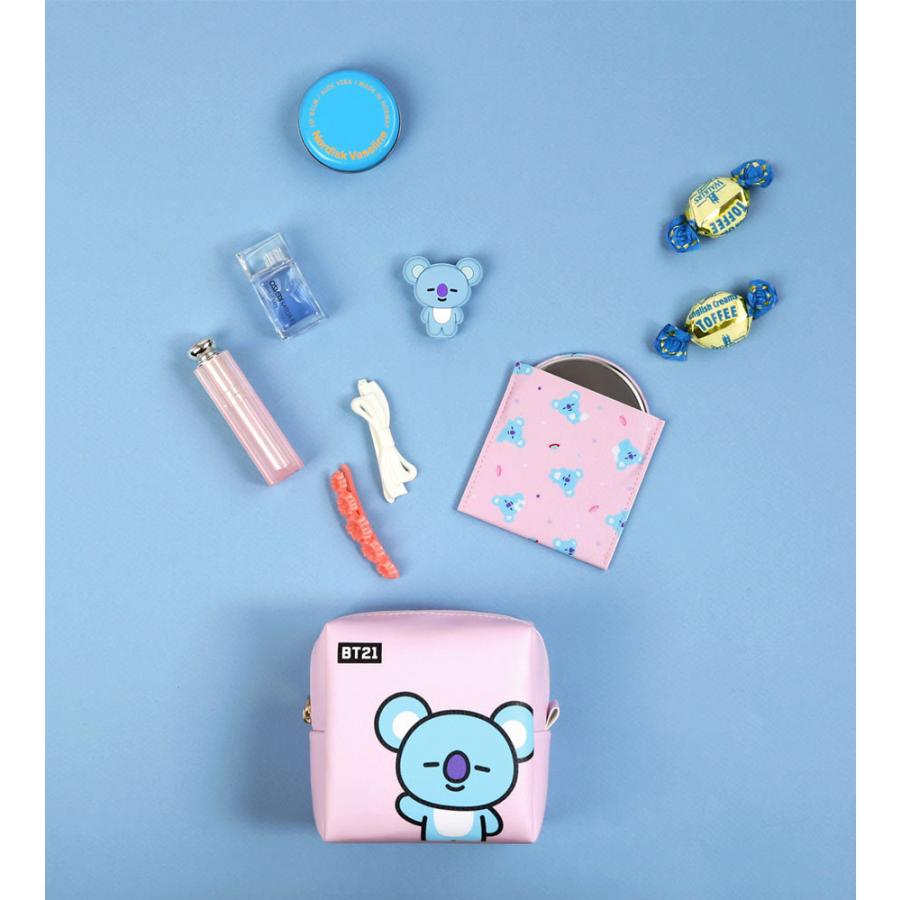 BT21 BT21 PU SQUARE POUCH MEDIUM【送料無料】BTS 防弾少年団 公式
