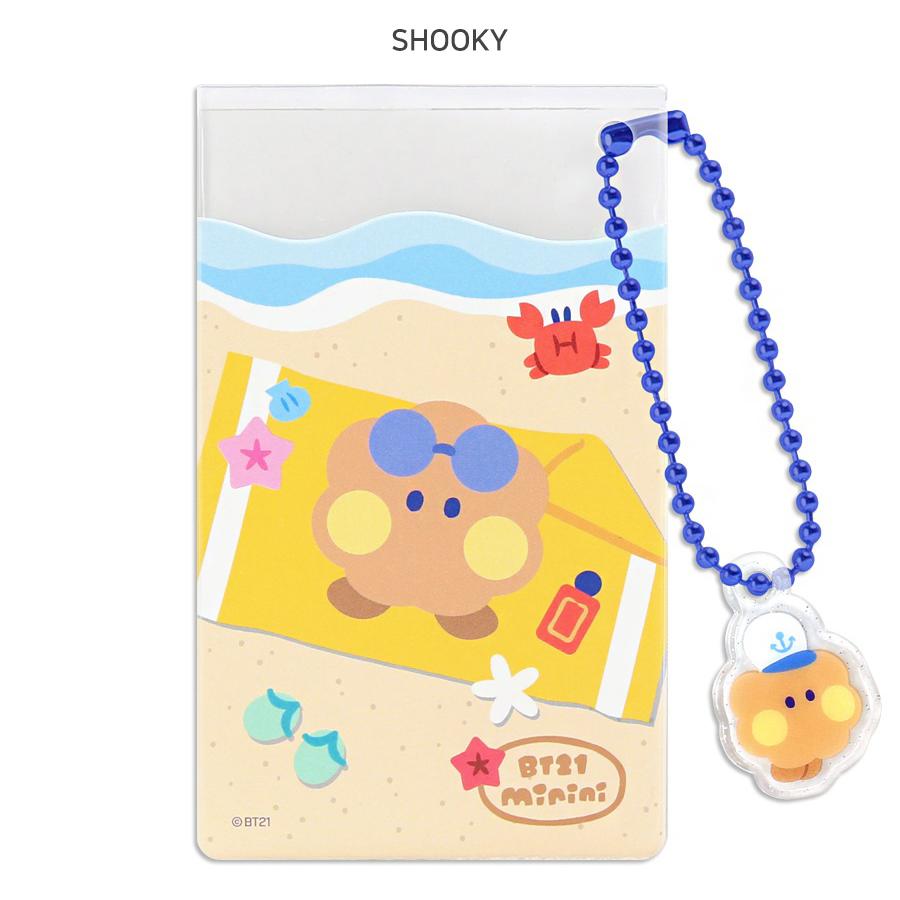 BT21 BT21 Clear Card Pocket Summer Sky【全国送料無料】 クリア