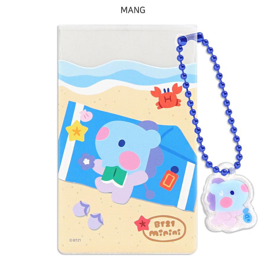 BT21 BT21 Clear Card Pocket Summer Sky【全国送料無料】 クリア 