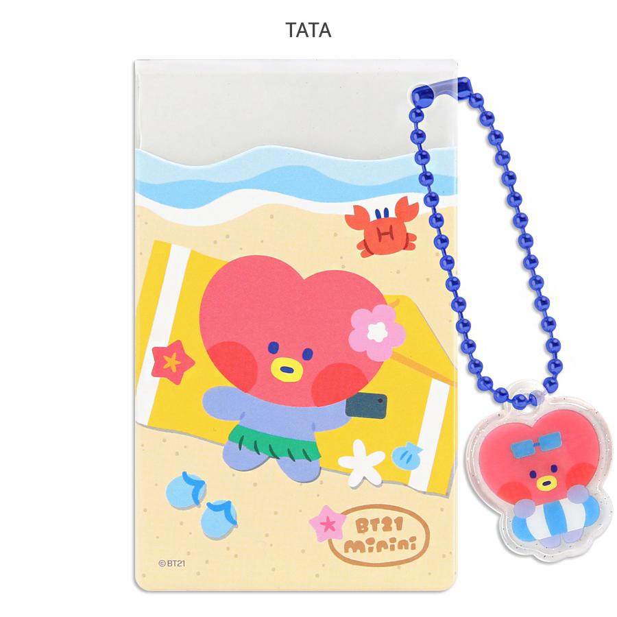 BT21 BT21 Clear Card Pocket Summer Sky【全国送料無料】 クリア