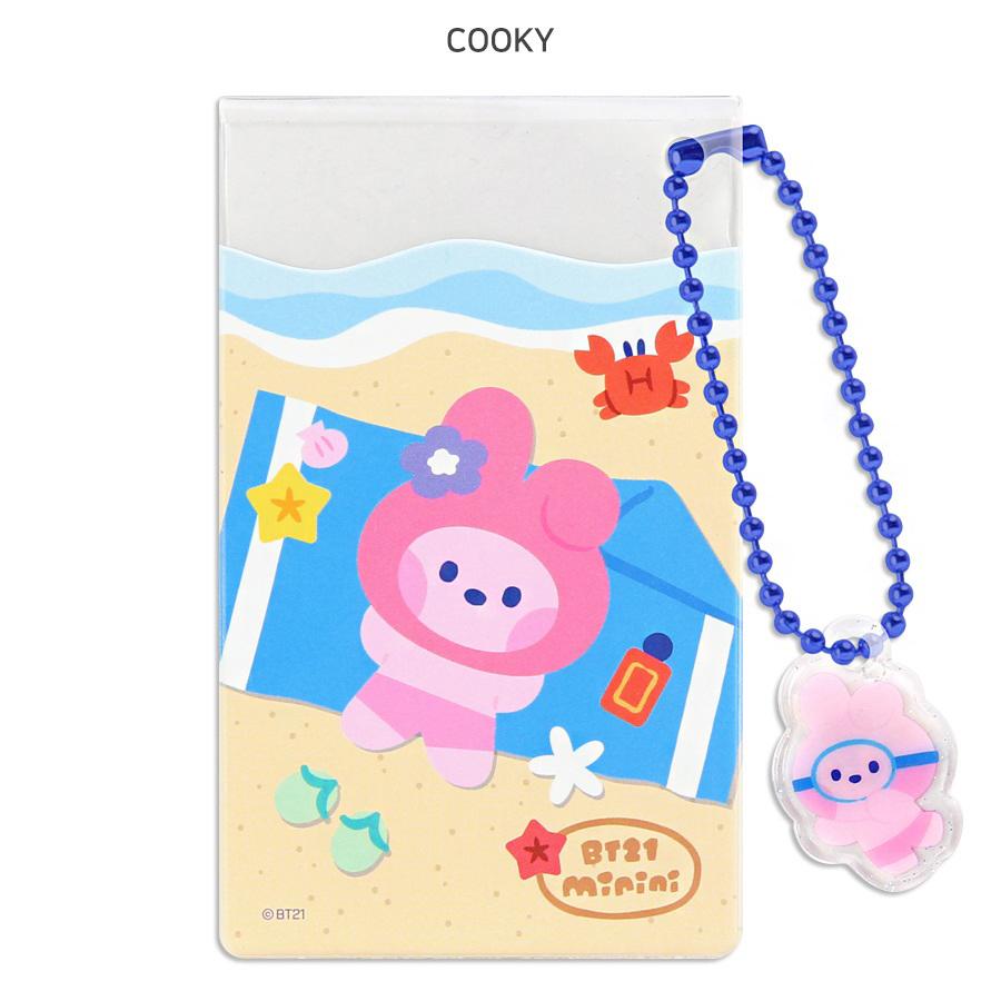 BT21 BT21 Clear Card Pocket Summer Sky【全国送料無料】 クリア