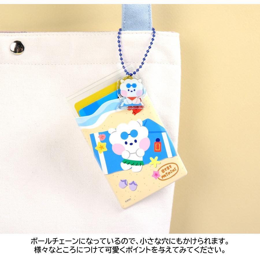 BT21 BT21 Clear Card Pocket Summer Sky【全国送料無料】 クリア